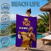 Asciugamano da Spiaggia Personalizzato con i Numeri della Legacy di Kobe Bryant, Asciugamano da Spiaggia in Microfibra, Leggero e Asciugatura Rapida, per Viaggi Estivi, Regalo per Piscina