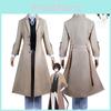 Exquisite Dazai Osamu Cosplay Costume Wig Trench Coat Bungo Stray Dog Halloween Carnival