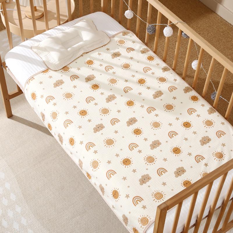 Washable Large Incontinence Pad: Waterproof, Breathable Cotton Bed Sheet for Newborns & Menstrual Use