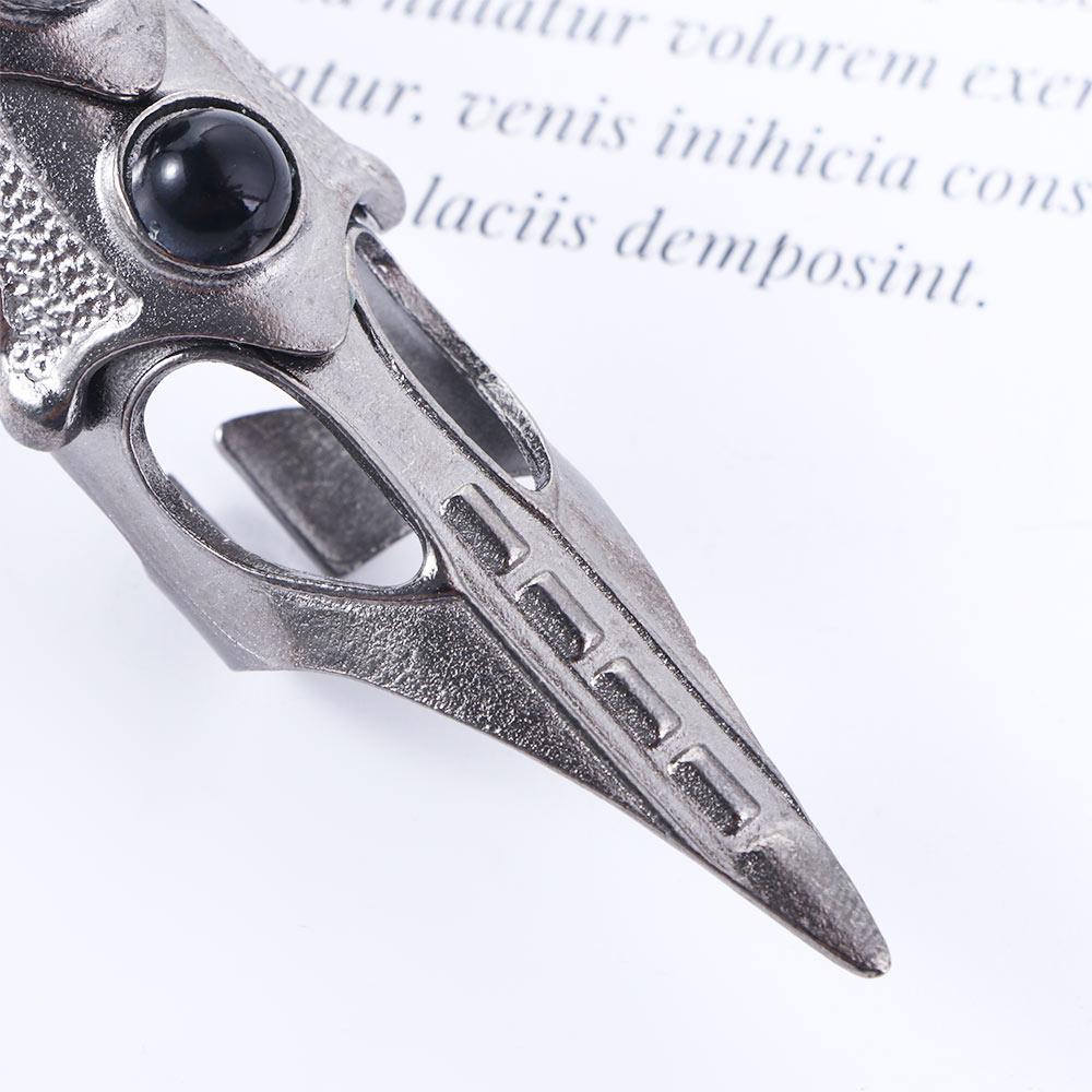 Day Gift Zinc Zinc Alloy Hip Pop Dragon Knuckle Ring Punk Ring Men Jewelry Accessories Korean Style Jewelry