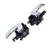 2PCS Interior Door Handle Replacement for Navara D40 Pathfinder R51 806714X02B Front Rear Chrome Lever Left Right Inner