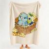 illust Y Yutoriya Throw Flannel Throw Blanket Suitable for Sofa Living Room Bedroom