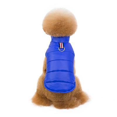 Manufacturer Pet Padded Coat Autumn and Winter New Cotton Dog British Foreign Trade Multi-color Dog Padded Jacket British Style