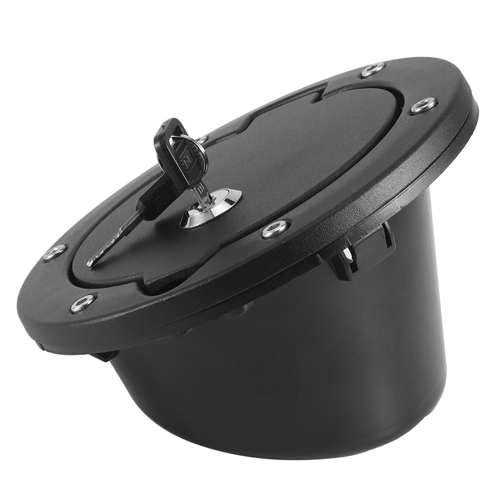 Fuel Tank Gas Cap Cover with Lock Fits for Jeep Wrangler JK 4 Door 2 Door 2007 2017