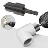 6.35mm Hexagonal Shank Alloy Drill Bit Water Pipe Expansion Drill Punch Plumber Lifting Drill Bit Hexagonal Drill Bits