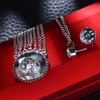 Suit Accessories Long Chian Creative Men Badge Fashion Jewelry Korean Style Pin  Brooches