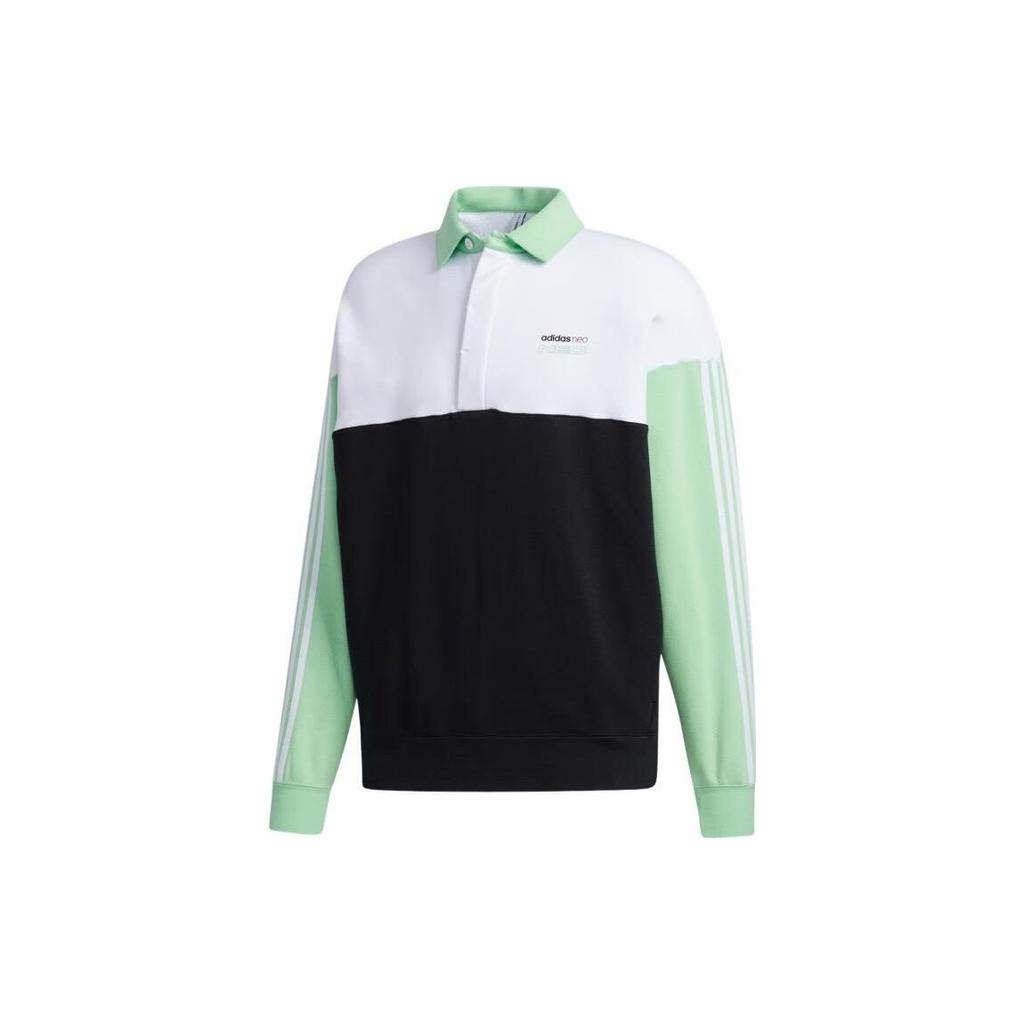 Adidas Neo Atmungsaktiver Lässiger Pullover Herren Tops Schwarz GQ2169