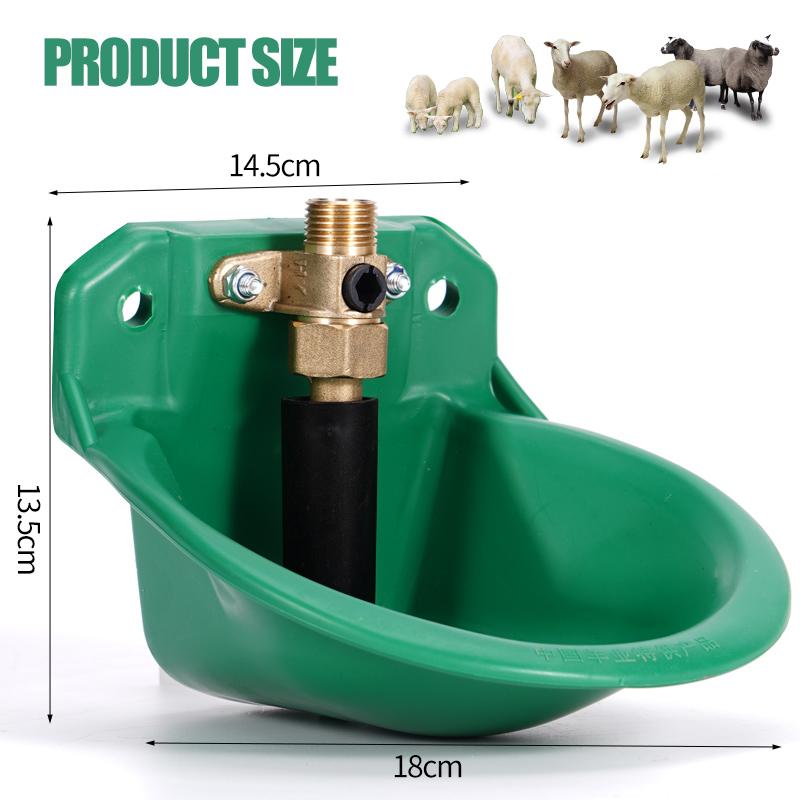 Sheep Goat Dog Automatic Drinking Bowl Trough Goat Water Tank Sheep Drinker Sheep Feeder Farming Copper Value Farm Drinker Tool