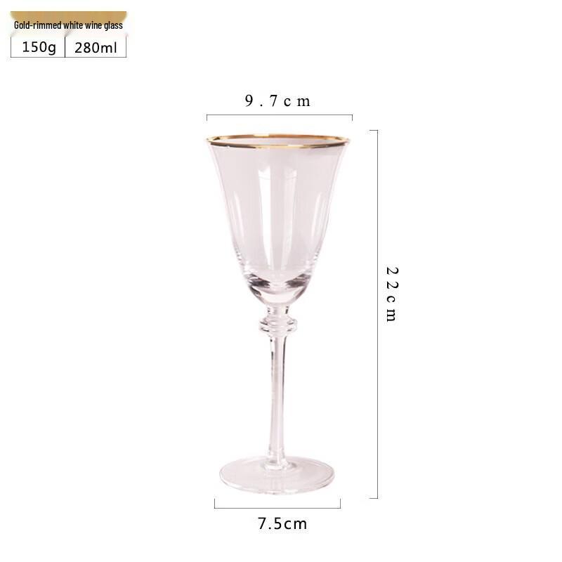 Shang Qi Elegant Glass Stemware