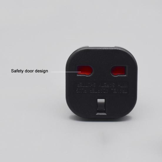 UK zu EU Wand-Wechselstromstecker Ladegerät Steckdosenadapter Konverter für Reisen