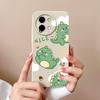 Back Cover For Vivo Y200i 5G Y03 Y28 Y38 T3x Phone Cases Lovely Cartoon Dinosaur Bumpers High Quality Matte Silicone Camera Protection Covers For Vivo