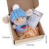 Soft Plush Easters Bunnies Decorative Box Soft Animal Plush Rabbit Key Rings For Memorable Gift Giving