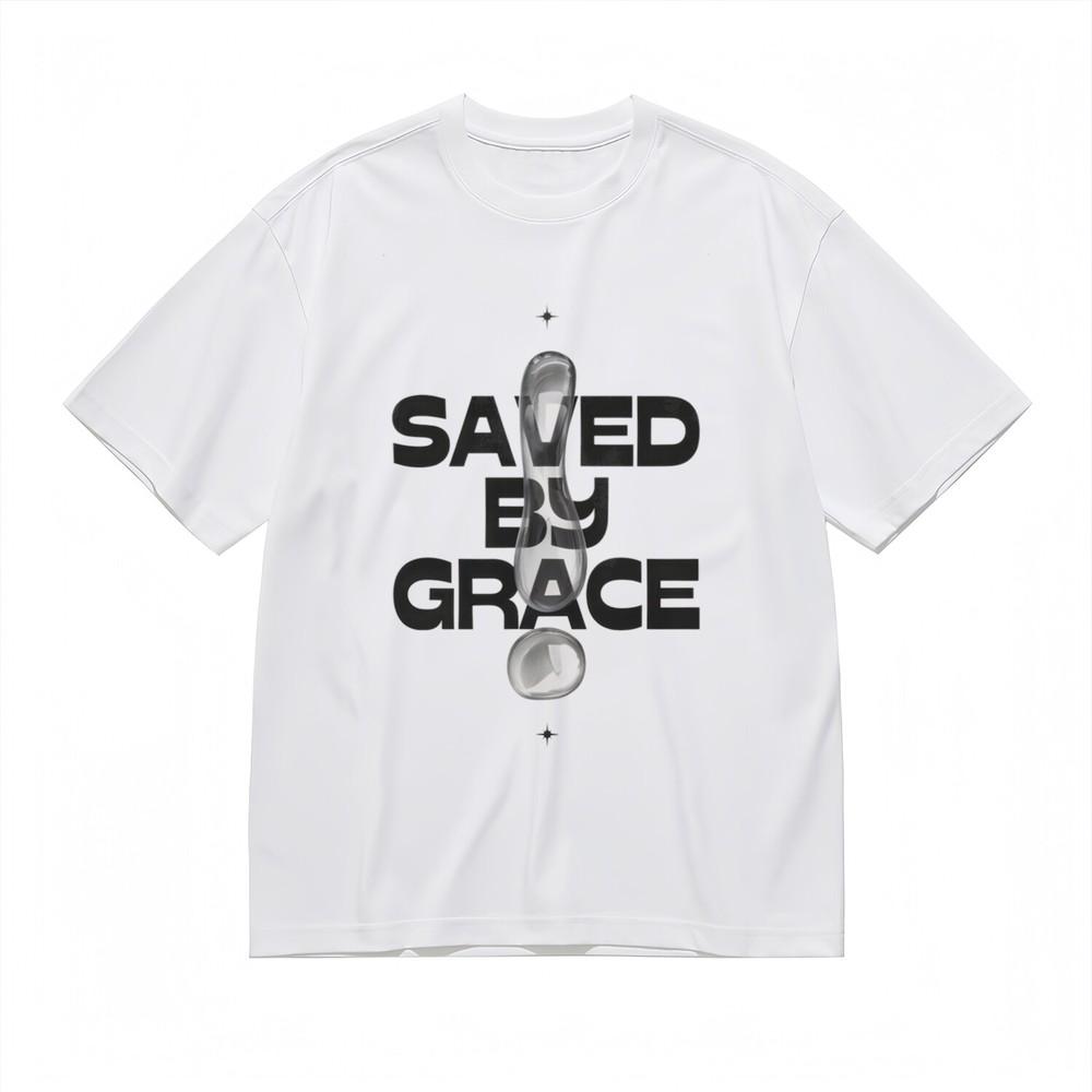 

Women s T-shirt With Spiritual Statement Graphic Unisex White 100% Cotton Tops L