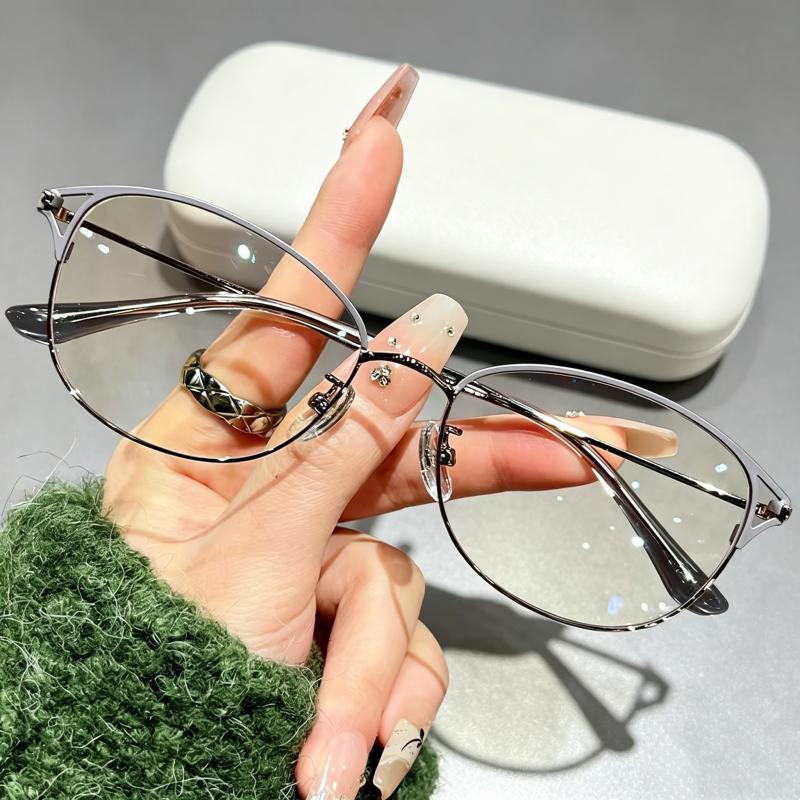 Women Elegant Cat Eye Reading Glasses Vintage Classic Ladies Far Sight Eyeglasses with Plus Diopter Men Retro HD Hyperopia