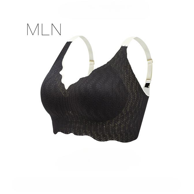 Εσώρουχα με δαντέλα από βαμβακερό φούσκα, χωρίς ατσάλινο δαχτυλίδι, μαλακή στήριξη Αντιχαλαρωτική αθλητική αναπνοή και άνετο σουτιέν