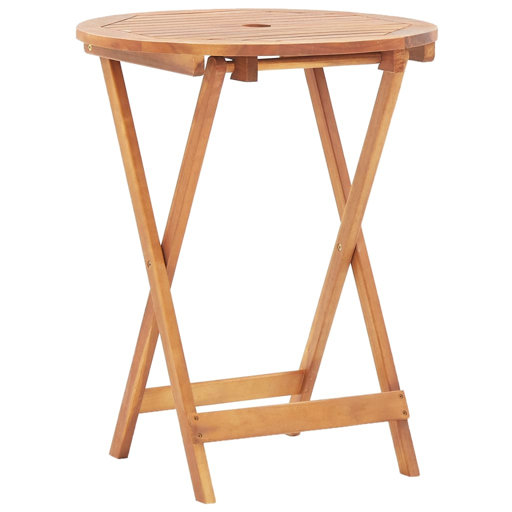 Vidaxl 3-Cz. Zestaw Mebli Bistro, Tkanina Taupe I Drewno