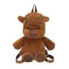 Zaino Peluche Mucca Carina 3D per Bambini Piccoli, Morbido Peluche Mucca da Abbracciare Daypack con Spallacci Regolabili, Zaino per Bambini Ragazzi Ragazze Età 2-4,