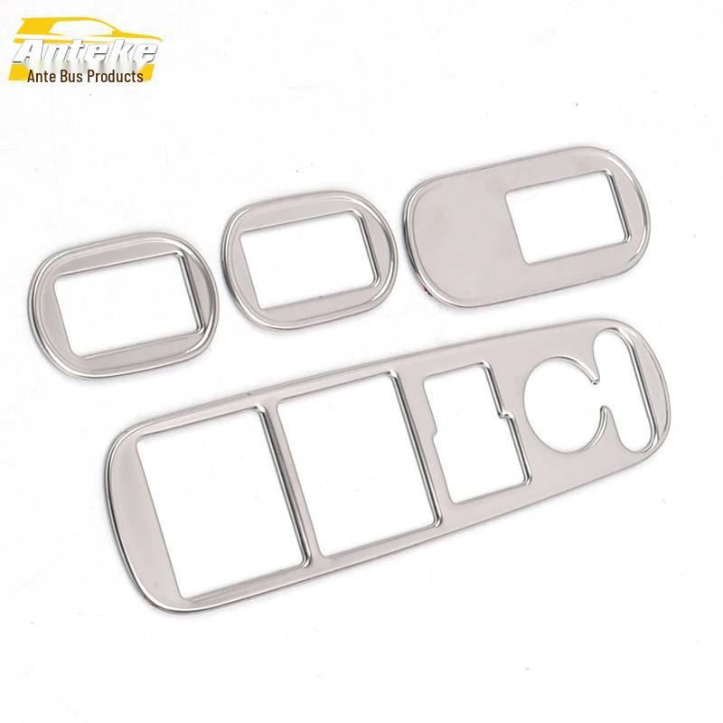 

XRV Glass Lift Decorative Frame & Window Armrest Button Sticker Car Accessories