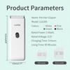Pet Cat Hair Clippers Electric Dog Clippers Rechargeable Animal Grooming Haircut
