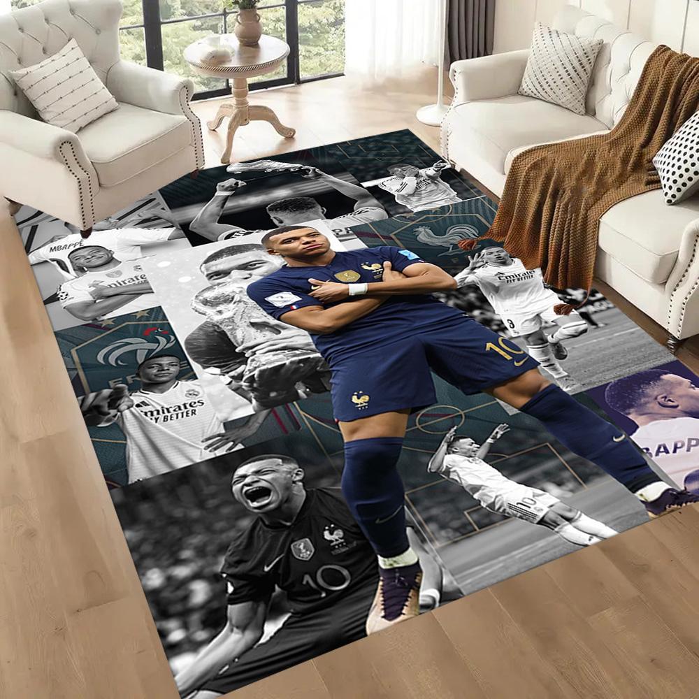 Mbappe 252 Area Rug Design for Kitchen Living Rooms Decorate Room Foyer Antislip Carpet Office Home Decor Wedding Party Gift