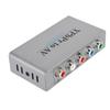 YPbPr zu AV Konverter 1080P60 YPbPr Videoaufnahme YPbPr zu CVBS Komponentenvideo Konverter Adapter wi