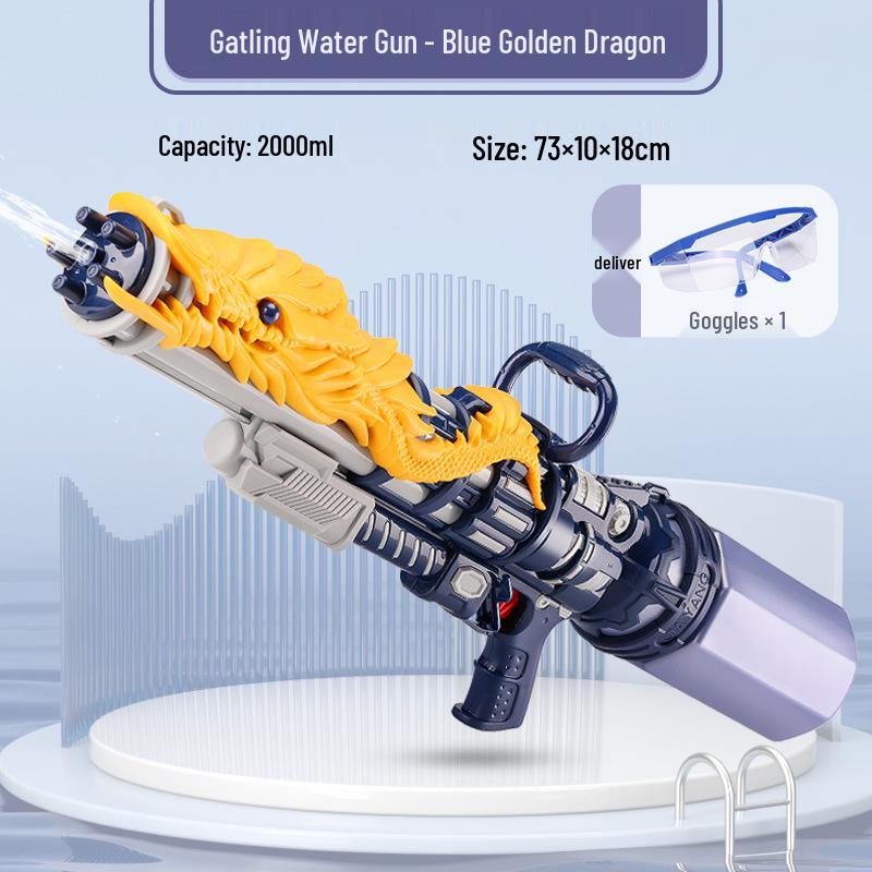 Large Capacity Water Gun Toy for Girls - Pull-Type Squirt Gun with Girlish Heart Design