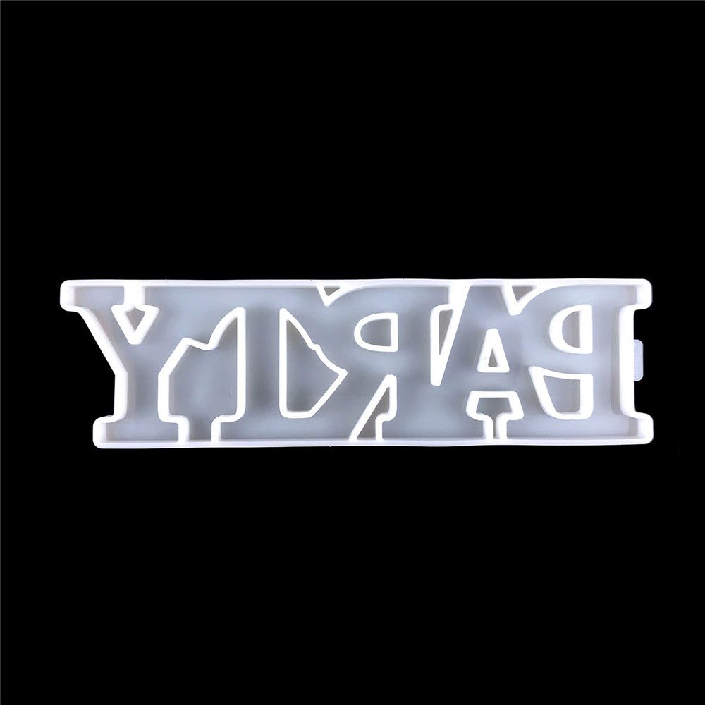 Birthday Casting Mold Home Decoration Mr&Mrs Silicone Letter Molds Alphabet Mould Epoxy Resin Mold