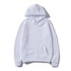 Herbst/Winter Unisex Plus Samt Dick Einfarbig Lockerer Hoodie
