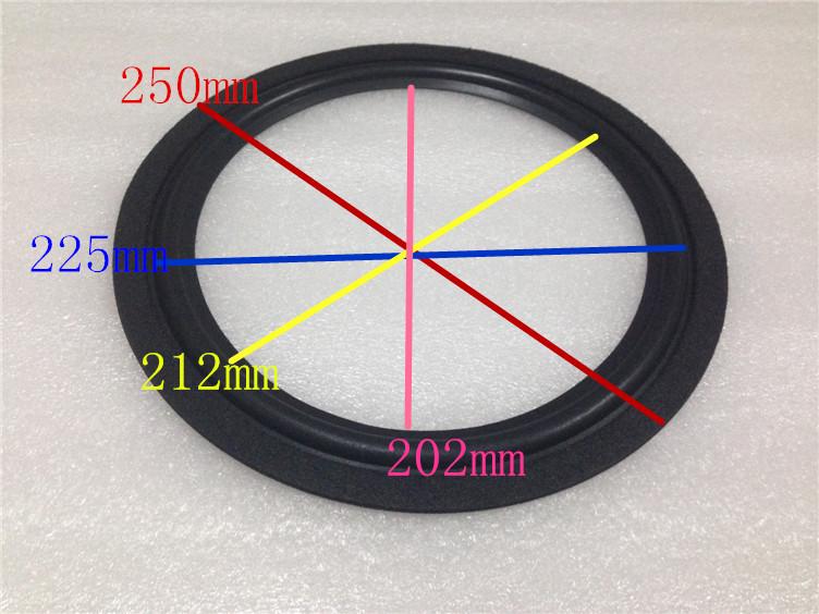 Speaker Surround Repair Parts: Foam, Rubber, Cloth; Available In 2-line, 3-line for 6.5", 8", 10", 12", 15" Sizes.