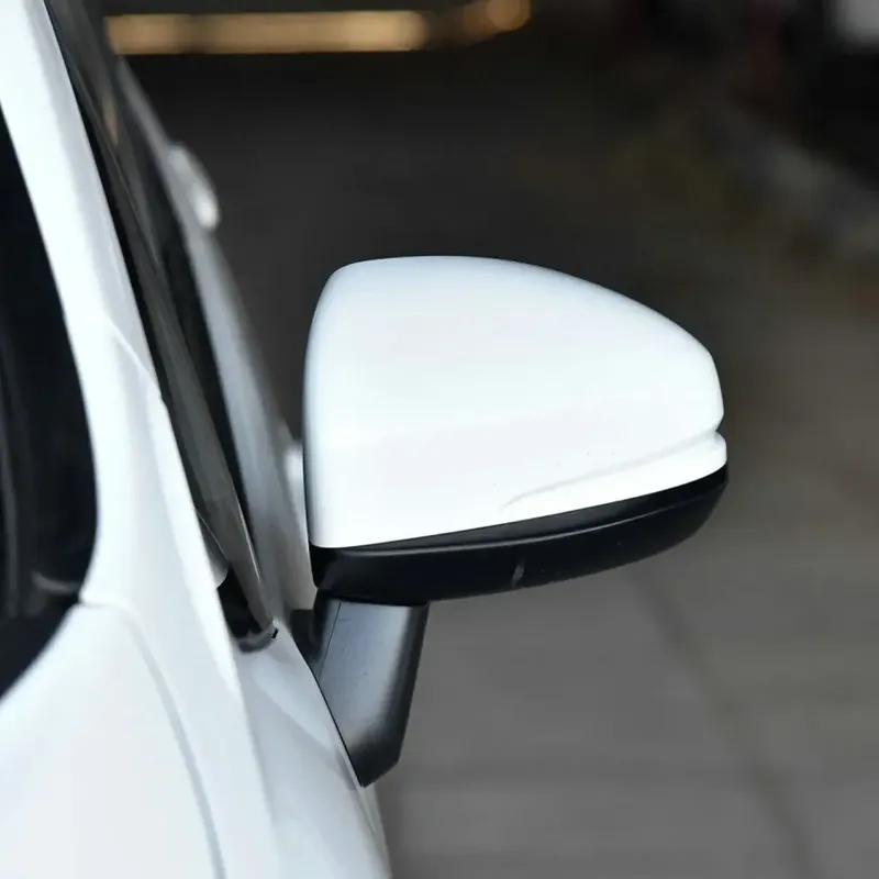 1X For Honda Fit Jazz 2014 2015 2016 2017 2018 ABS Car Rearview Side Mirror Cover Wing Cap Exterior Door Trim Replacement