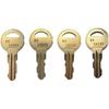 (4) 84-16001 84-16002 84-16120 84-16130 Schlüssel für Doorking DKS-Tastaturen