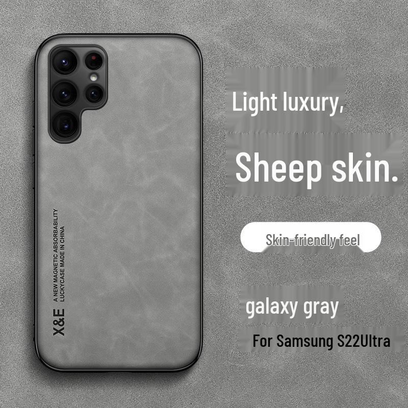 

Универсальный магнитный кожаный чехол для телефона Samsung: Совместим с S25 Ultra, M35, A16 S25 Plus