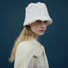 WAVY LAMPSHADE HAT_PUFF CREAM