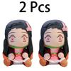 20 centimetri Giappone Demone Slayer Bambole di Peluche Bella Anime Kimetsu No Yaiba Kamado Tanjirou Nezuko Zenitsu Kyoujurou Giocattoli per Bambini Regali