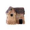 1/4Pcs Micro Landscape Miniature Village Stone House DIY Garden Ornament Decor