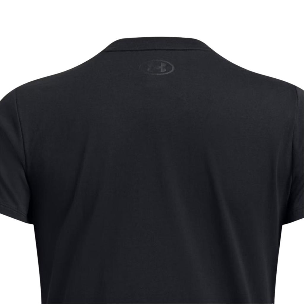 Under Armour Comfortable Fashion Versatile Trendy Regular Polo Shirt Women tops Black 1387316-001