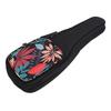 Ukulele Backpack Thickened Adjustable Shoulder Strap Stylish Pattern Ukulele Carry Bag String Instrument Case 23 Inch