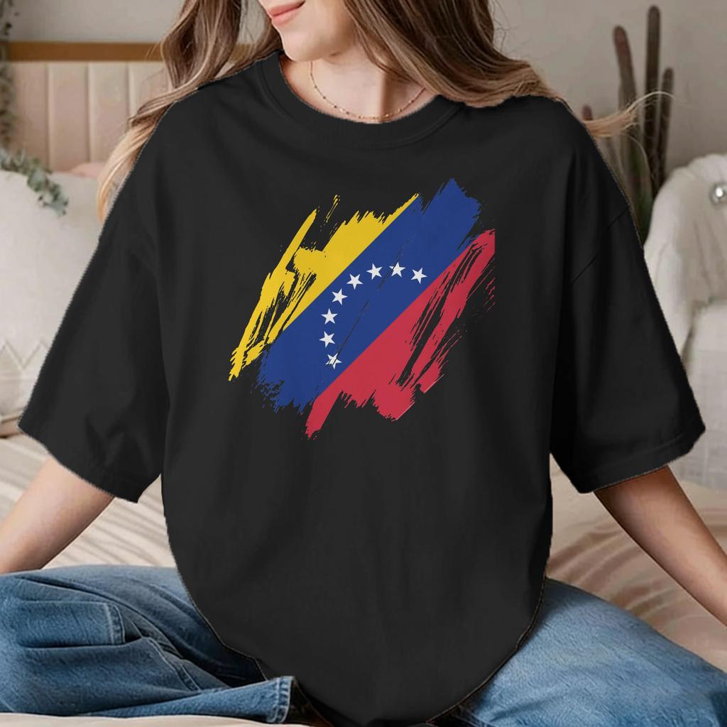 Funny Make Venezuela Chevere Again TShirt Unisex Unisex Round Neck Cotton T Shirt Short Sleeve Tee Shirt Plus Size Clothing