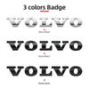 Bjz9 3D ABS Logo Letters Car Rear Trunk Badge Sticker For Volvo Xc60 Xc90 V40 V60 S60 V50 V90 S80 C40 XC40 V70 XC70 C30 C70 T5 T6