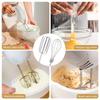 Good-4Pcs Hand Mixer Beaters Attachments Set, 2 Styles Stainless Steel Handheld Mixer For Hamilton Beach Hand Mixer 62682RZ