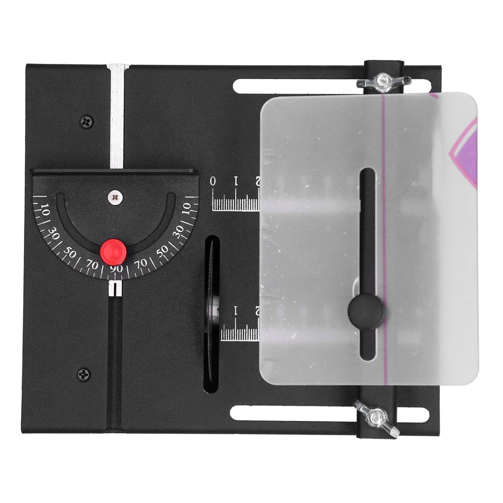 100W Table Saw Mini Sliding Rail Adjustable Cutting Machine for Woodworking Woodworking Table Saw