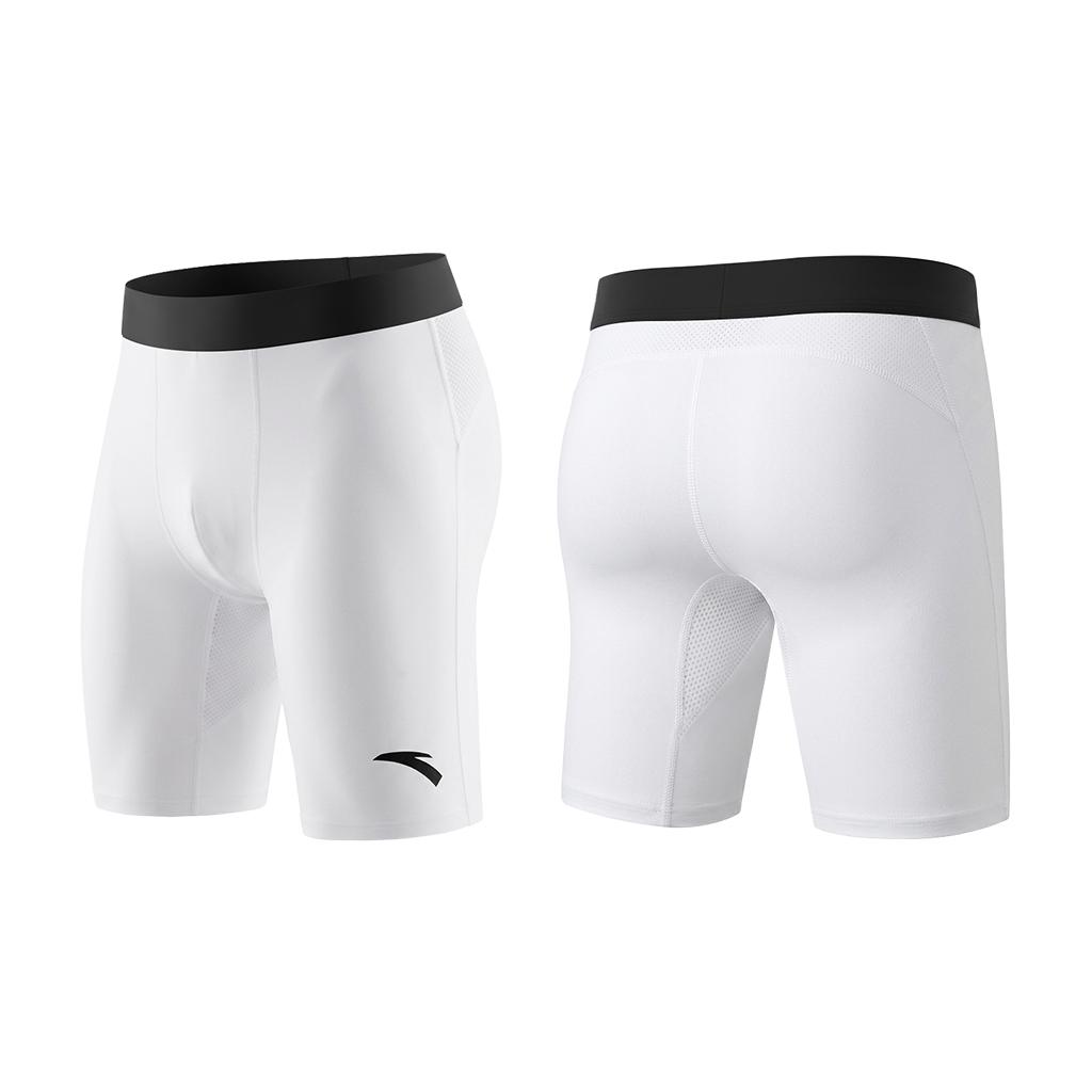 Anta Cubal Fitness Compression Shorts High Elastic Running Training Pants Quick Dry Breathable Versatile Comfortable Basketball 952621315-1