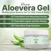 Lavaya Aloe Vera Gel 120g for Face, Hair and Skin | Natural Hydrating Moisturizing and Soothing Herbal Gel | Daily Skin Care Hair Styling Scalp Ca