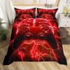 Game Console Controller Bedding Set Neon Gamepad Duvet Cover Double Twin Full Queen King Adult Kids Bedclothes Quilt Cover
