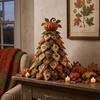 Pumpkin Ghost Quilted Christmas Tree Kit Black Cat Spider Hand Sewing Festival Tree  Fall Harvest