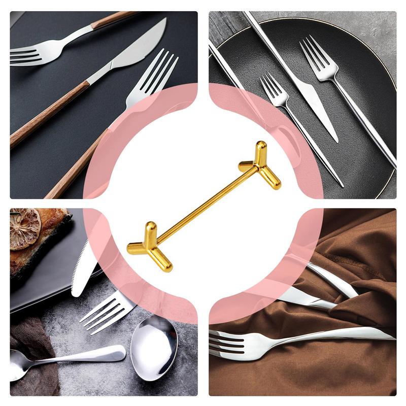 Stainless Steel Knife And Fork Holder Sturdy Japanese Chopstick Holder Reusable Chopsticks Spoon Fork Knife Holder