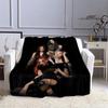 Blackpink Blanket Idol Group Pink 3d Digital Print Flannel Blanket Supplies