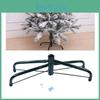 Durable Deep Green Metal Christmas Tree Stand Base With 35cm Diameter For Stability