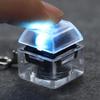 10PCS Switches Tester Keyboard Switches Sampler Enhances Typing 1-Key Switches Testing Keychain Translucent