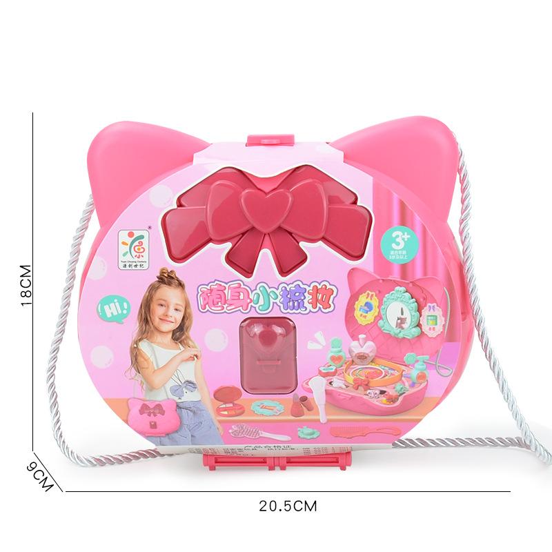 Children'S Shoulder Bag Play House Cosmetics Dressing Toy Set, Simulated Messenger Bag Little Doctor Toy